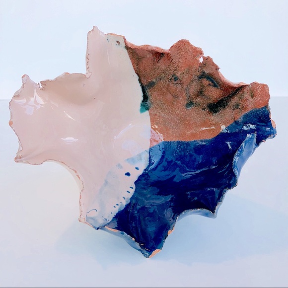 Handmade Glazed Ceramic Trinket Bowl / Dish - Picture 17 of 17